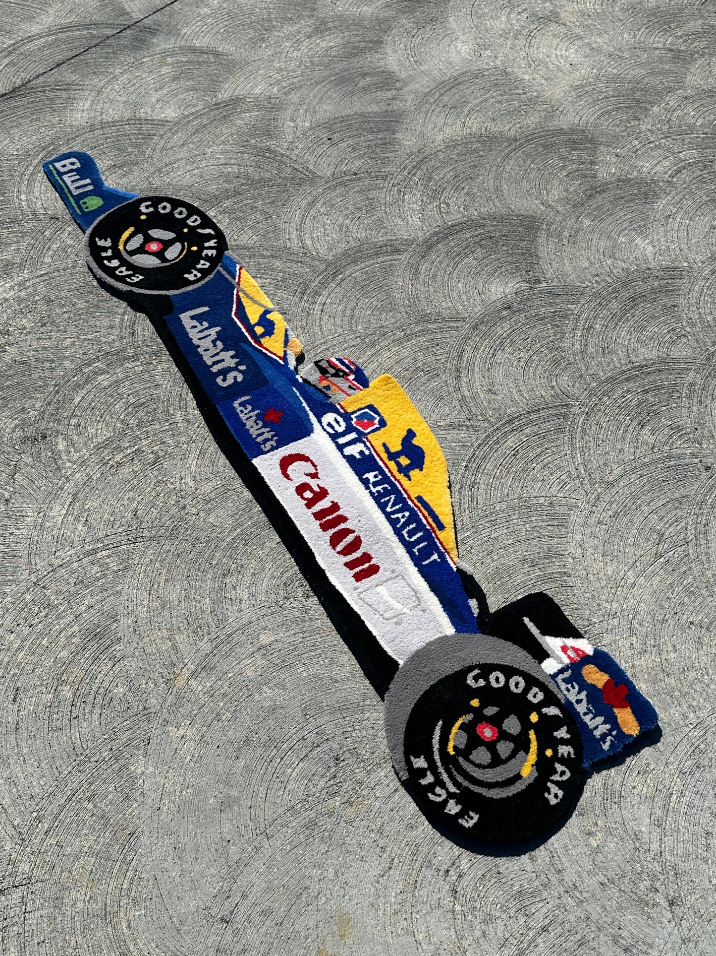 WILLIAMS FW14B F1 Decor Rug