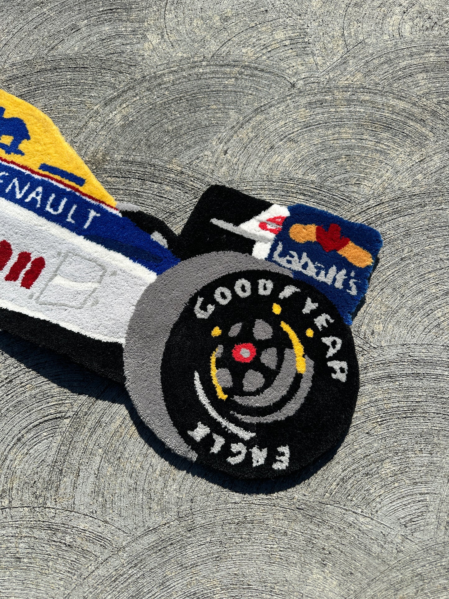 WILLIAMS FW14B F1 Decor Rug