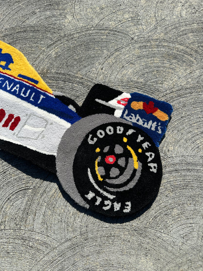 WILLIAMS FW14B F1 Decor Rug