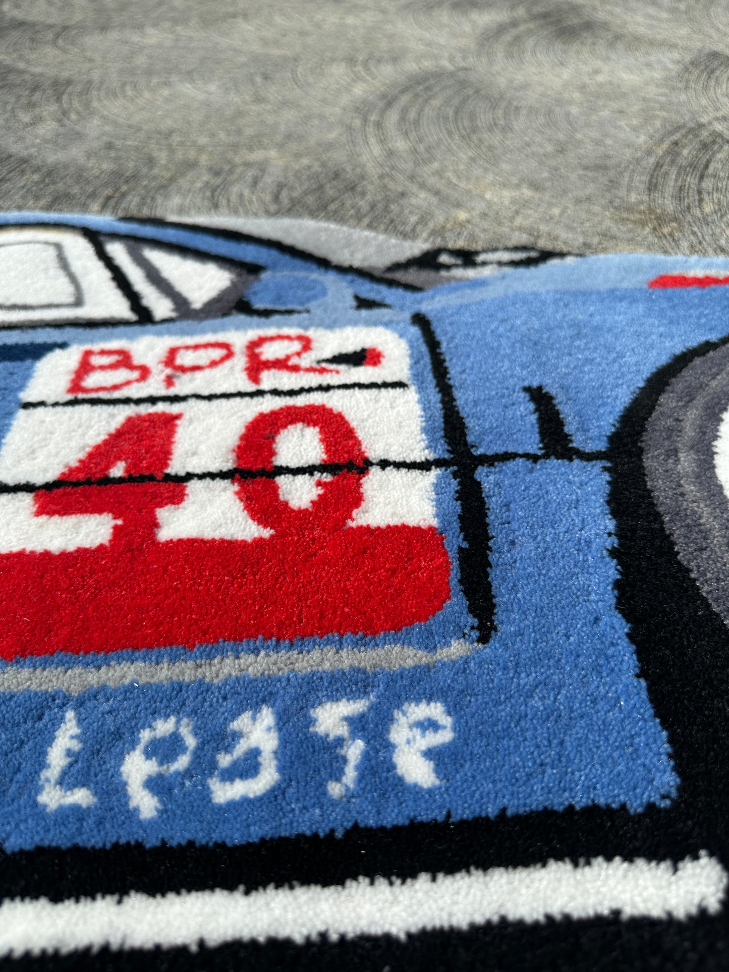 Ferrari F40 Car Decor Rug