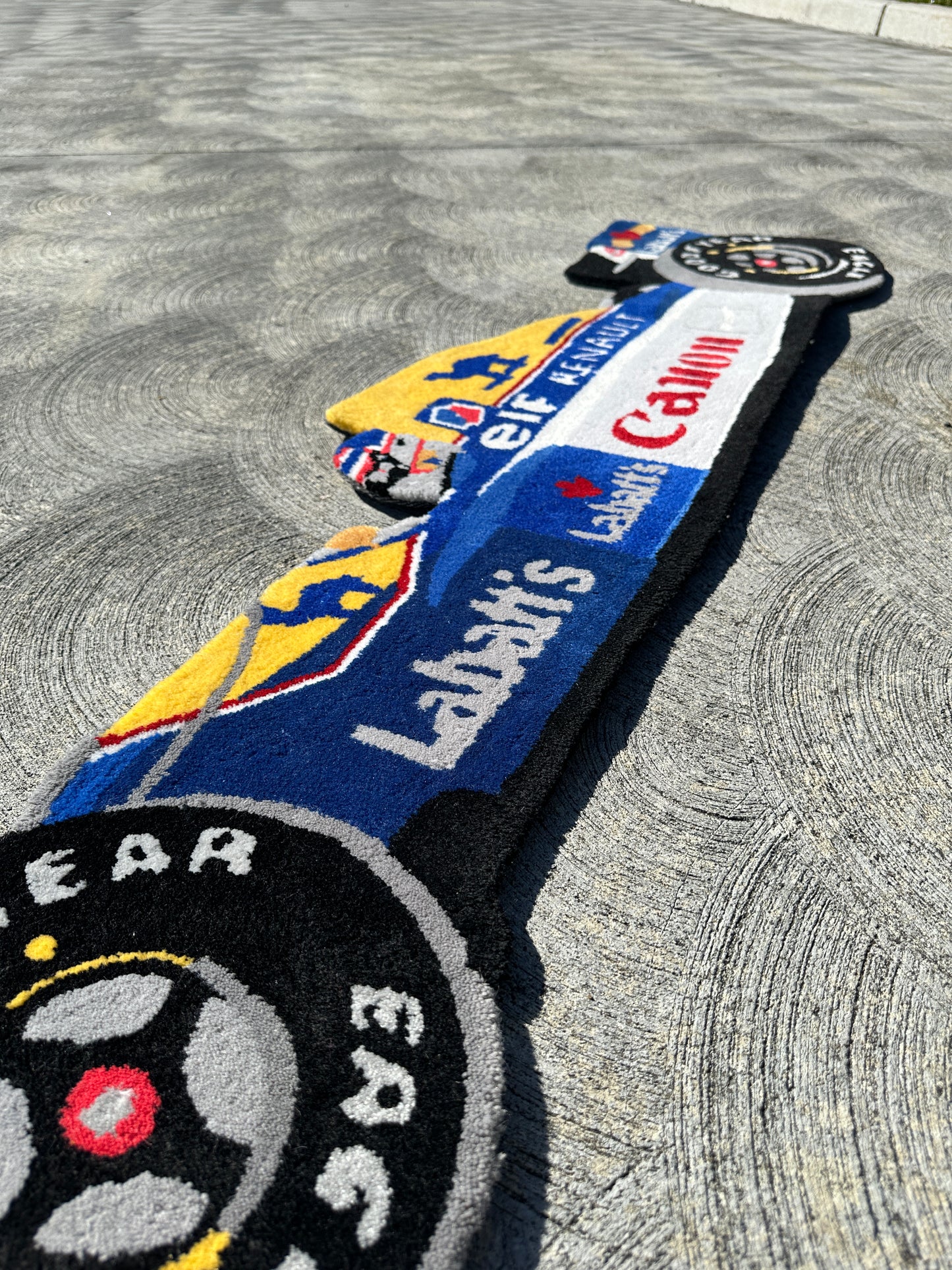WILLIAMS FW14B F1 Decor Rug