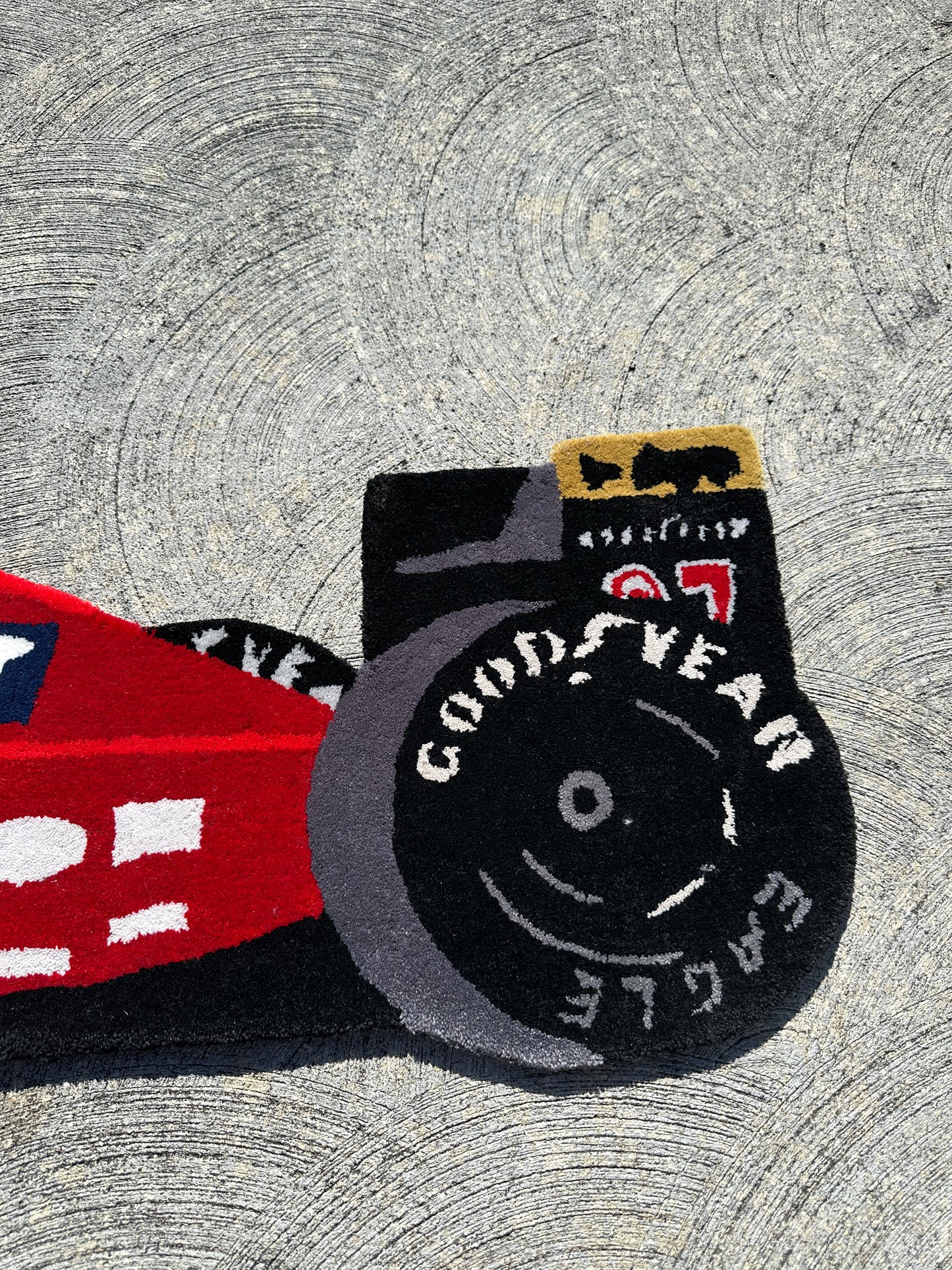 Ferrari F92A F1 Decor rug
