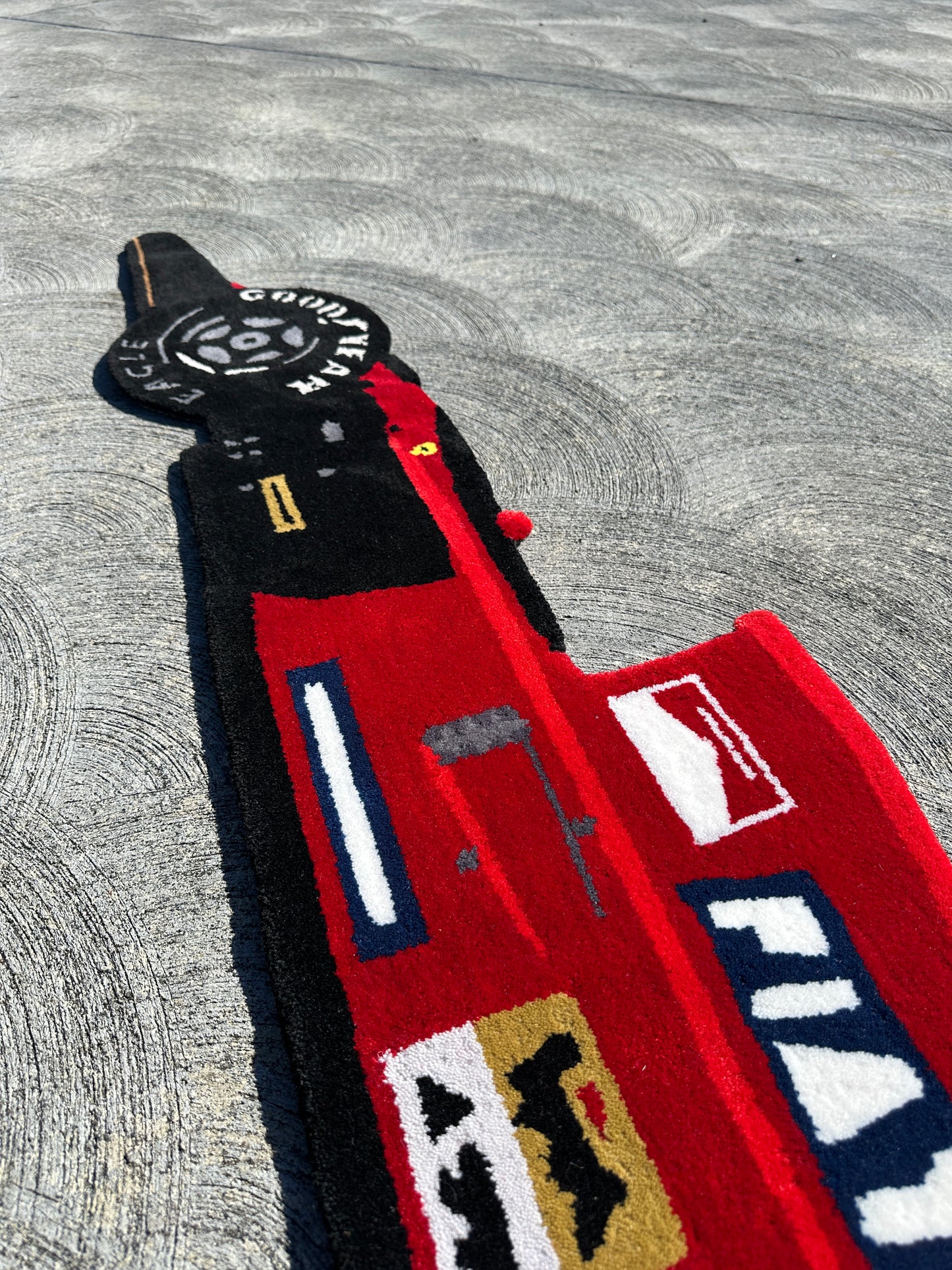 Ferrari F92A F1 Decor rug