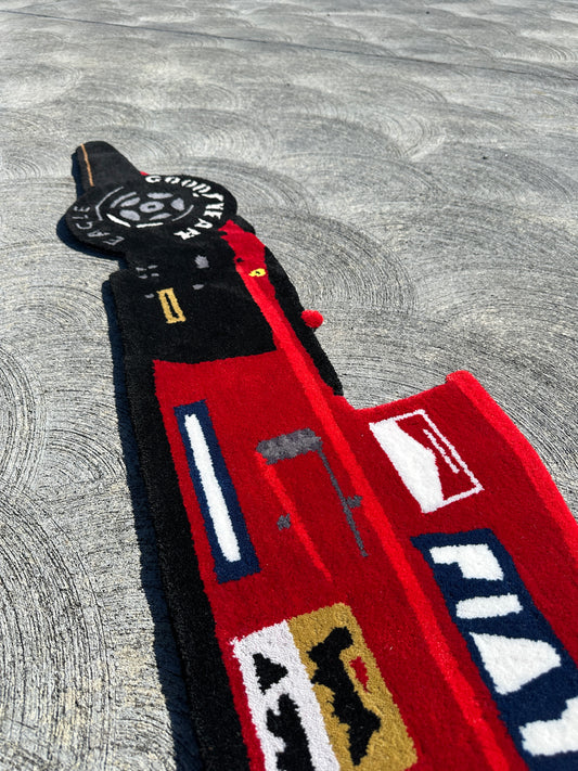 Ferrari F92A F1 Decor rug