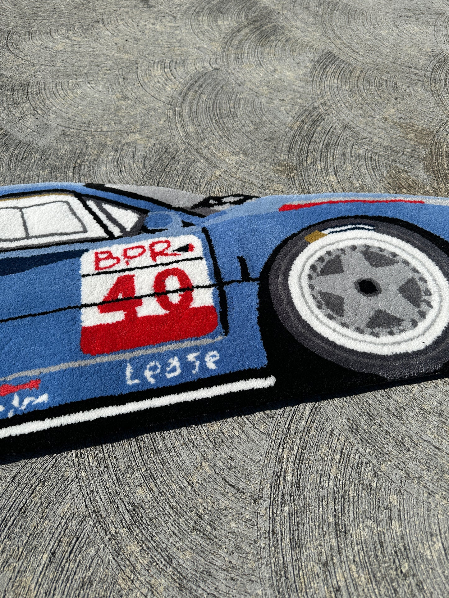 Ferrari F40 Car Decor Rug