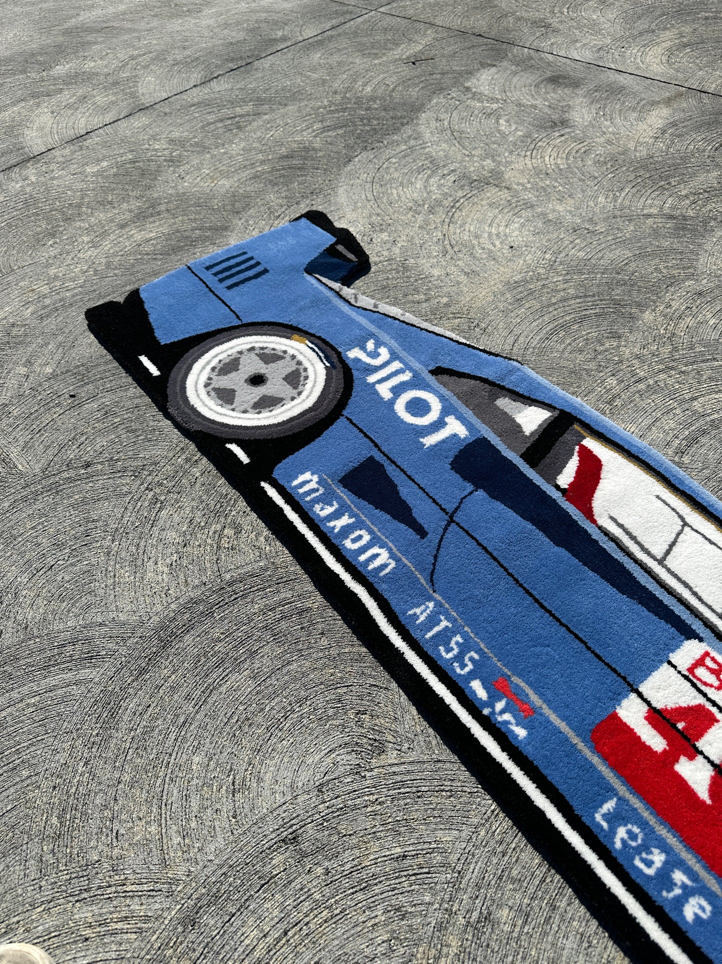 Ferrari F40 Car Decor Rug