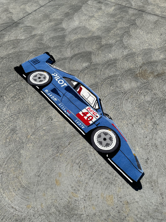 Ferrari F40 Car Decor Rug