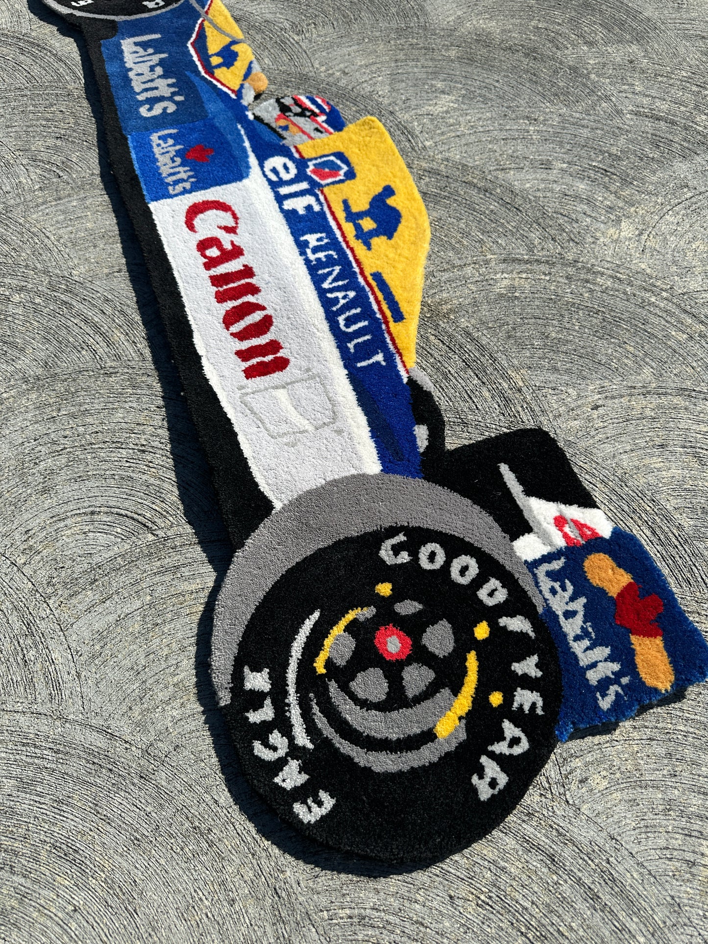 WILLIAMS FW14B F1 Decor Rug